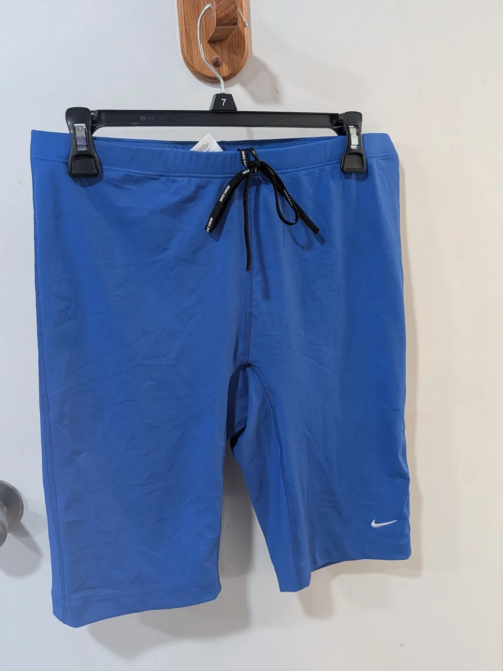 Nike Royal Blue Swim Jammers with Black Drawstring